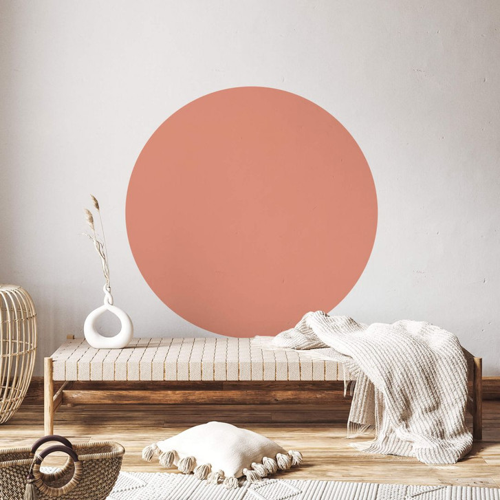 Wandtattoo Kreis koralle - Rund - WA412339
