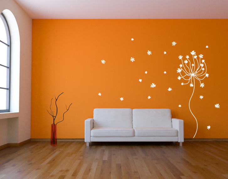 Wandtattoo lovely flower - TD16036