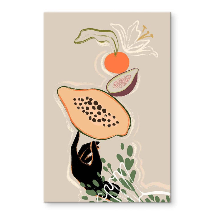 Acrylglasbild Kunst - Arty Guava - Papaya Balance - WA392547