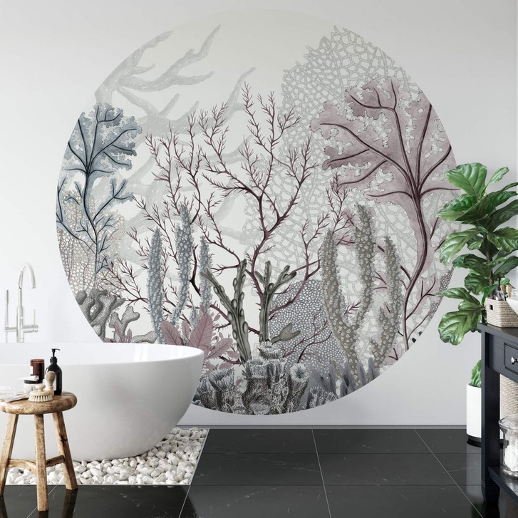 Fototapete Sir Edward - Meereswunder - Rund - Selbstklebend/Vlies - WA353667