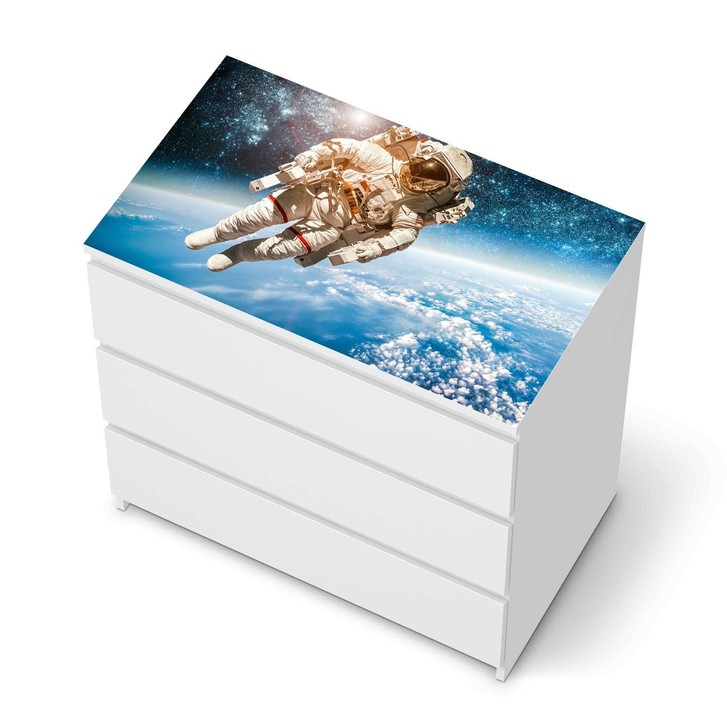 Möbelfolie IKEA Malm Kommode 3 Schubladen oben - Outer Space - CR116407