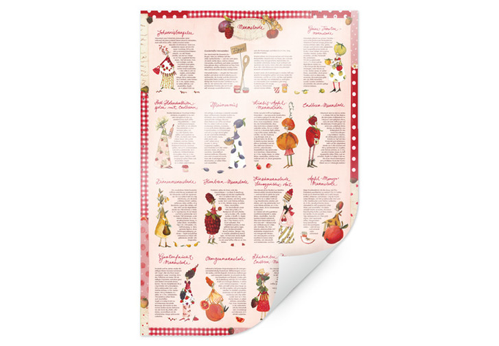 Poster Leffler - Marmeladenrezepte - WA163047