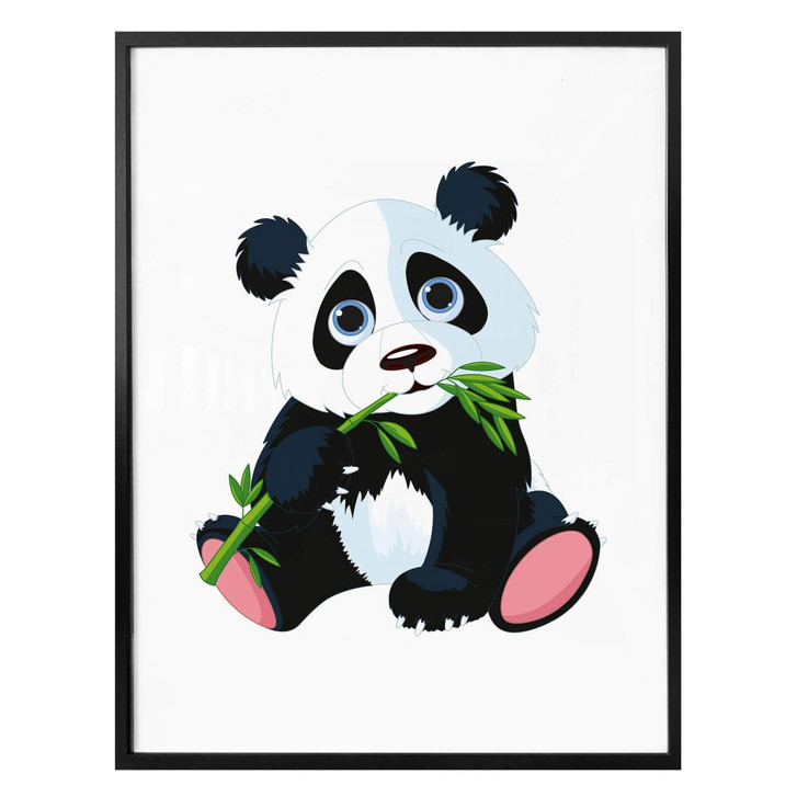 Poster Naschender Panda - WA298220
