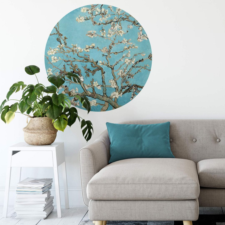 Wandtattoo van Gogh - Mandelblüte - Rund - WA312821