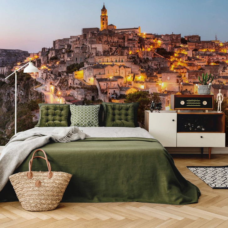 Fototapete Colombo - Matera am Abend - WA244696