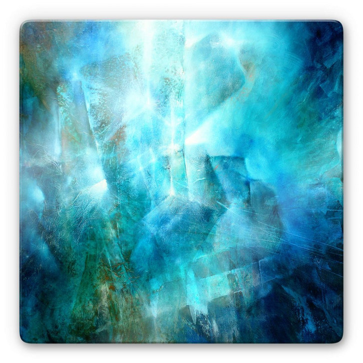 Glasbild Schmucker - Smaragd - WA232456