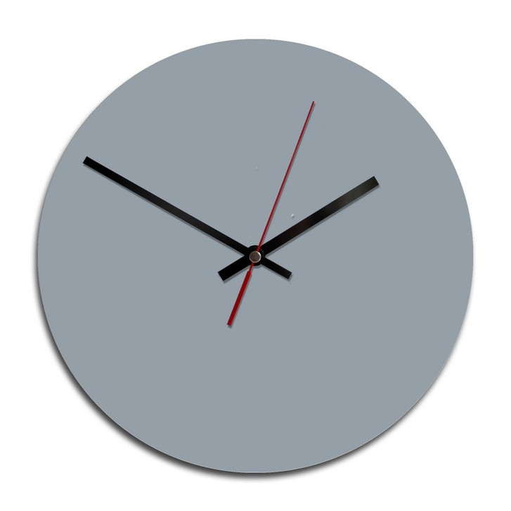 Holz-Wanduhr - Lykke blau-grau - WA233508