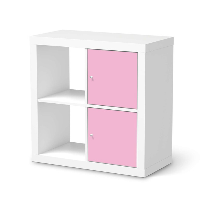 Möbelfolie IKEA Kallax Regal 2 Türen (hoch) - Pink Light - CR115382
