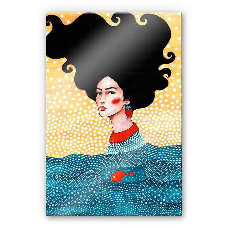 Acrylglasbild Hülya - Drüber und Drunter - WA476318