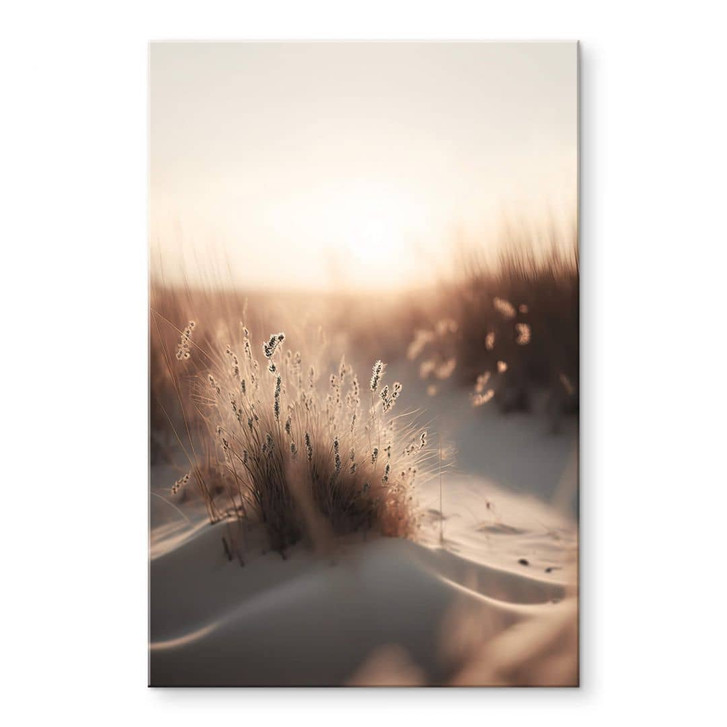 Acrylglasbild Treechild - Sonnenuntergang über den Dünen - WA479351