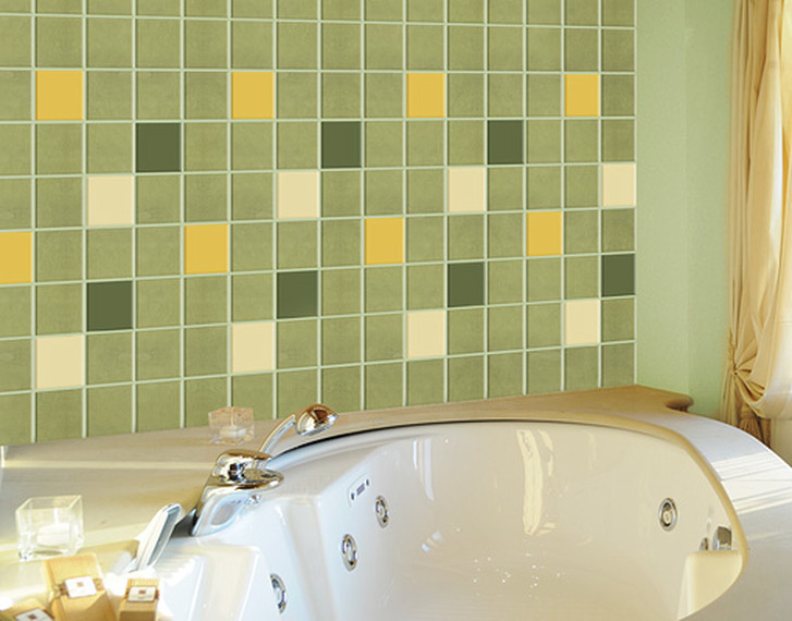 Fliesenaufkleber Drei Wunschfarben 24er Set - TD18671