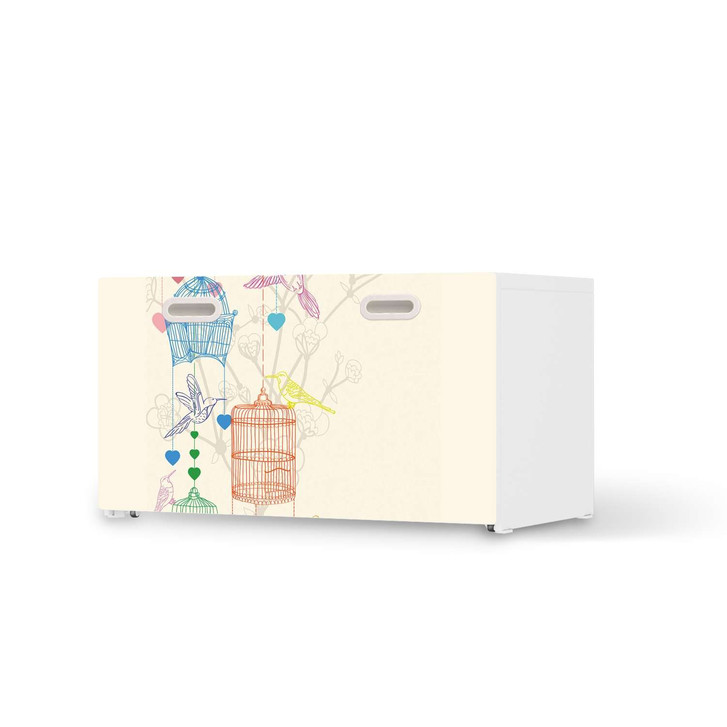 Möbelfolie IKEA Stuva / Fritids Bank mit Kasten - Birdcage - CR117662
