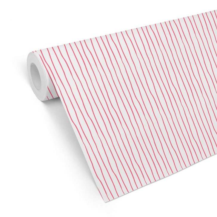 Mustertapete Stripes - pink - WA311480