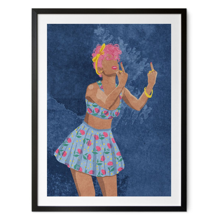 Poster Rockabilly Girl: Not your girl - Oltmanns - WA451638