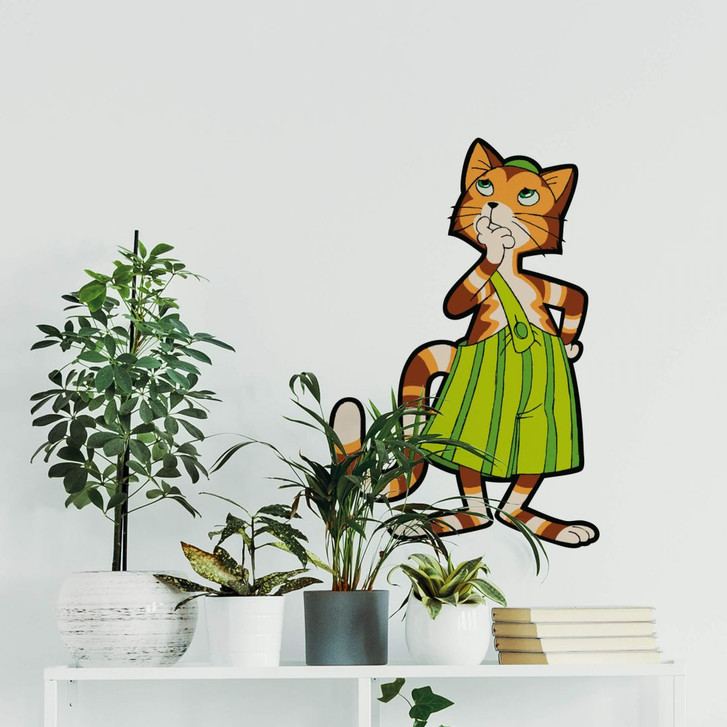 Wandsticker Pettersson und Findus - Findus überlegt - WA201875