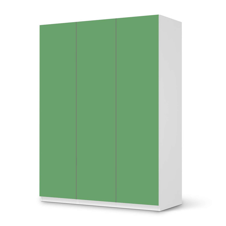 Folie IKEA Pax Schrank 201cm Höhe - 3 Türen - Grün Light - CR105779