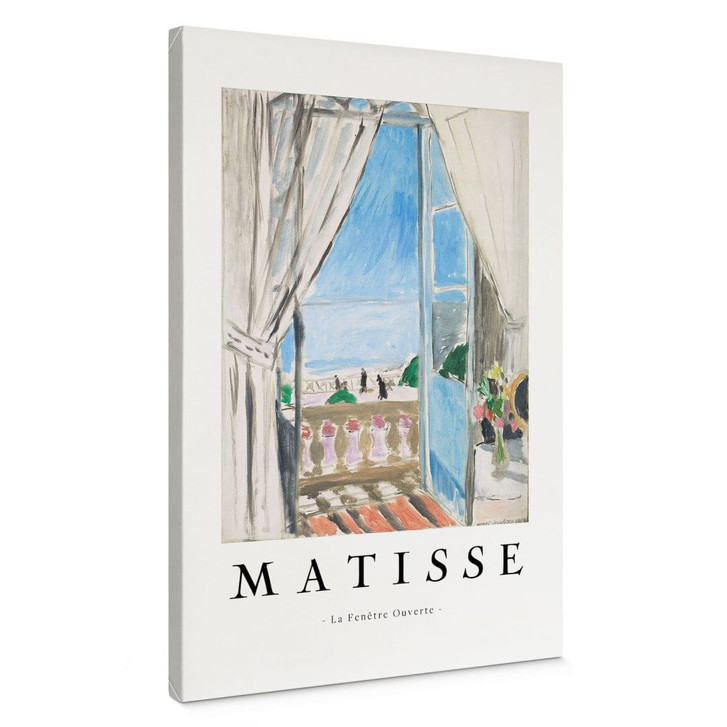 Leinwandbild La Fenêtre Ouverte - Henry Matisse - WA496416