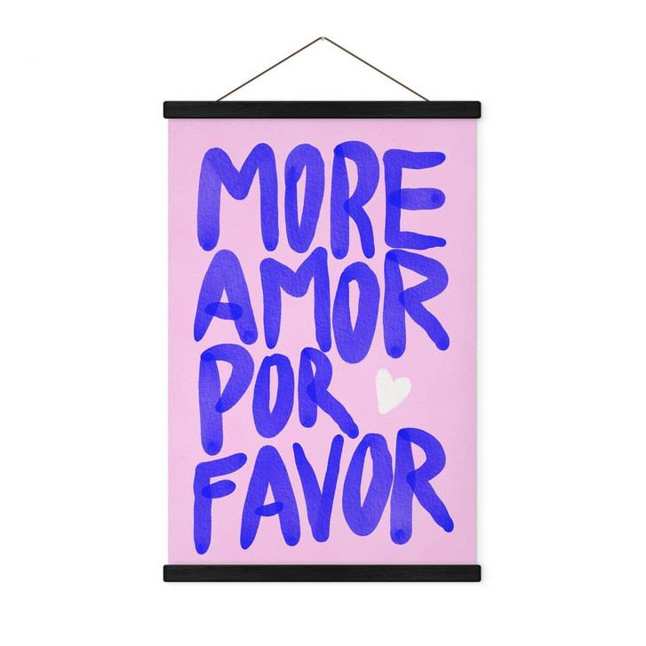 Stoffbild More amor por favor - Bloom - WA411131