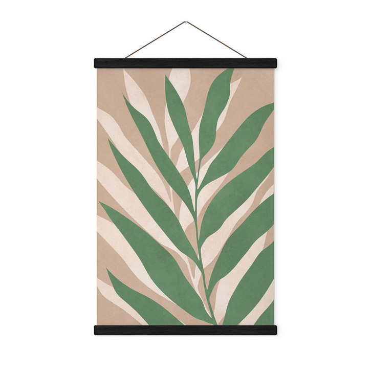 Stoffbild Tropische Zweige im sanften Farbspiel - Costa - WA460406