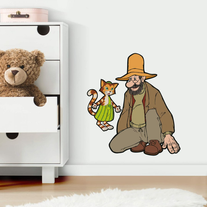 Wandsticker Pettersson und Findus 02 - WA201906