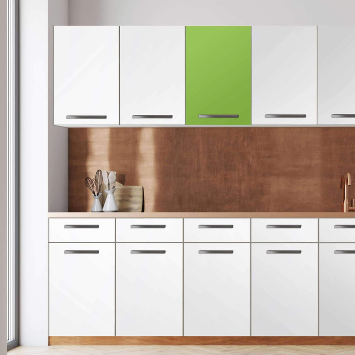Klebefolie - Wandschrank 40cm Breite - Hellgrün Dark - CR108782