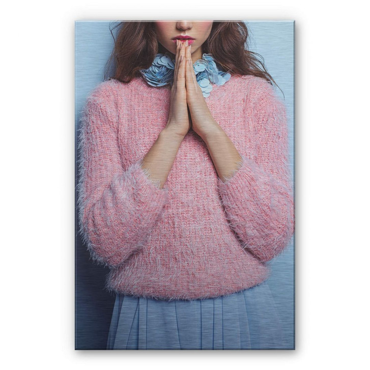 Alu-Dibond Bild mit Silbereffekt Leshchenko - Olya - WA286638