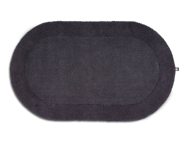 Exquisit Badteppich Oval Wunschmass in Zinn 02 - TS429141