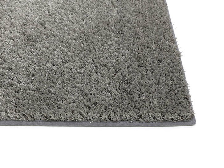 Jade HEVO ® Hochflor Badteppich Rechteck Wunschmass in Silver - TS427207