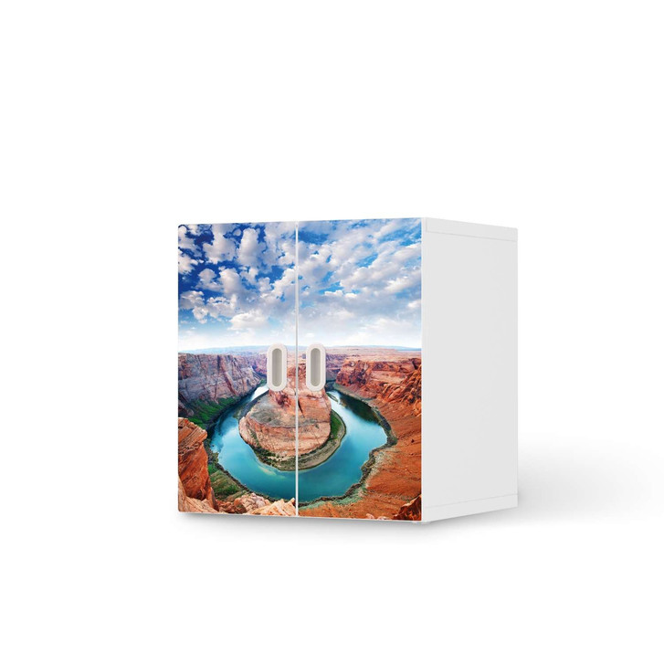 Möbelfolie IKEA Stuva / Fritids Schrank - 2 kleine Türen - Grand Canyon - CR118849