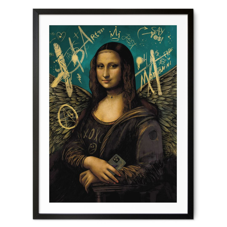Poster Mona Lisa - modern - WA409640