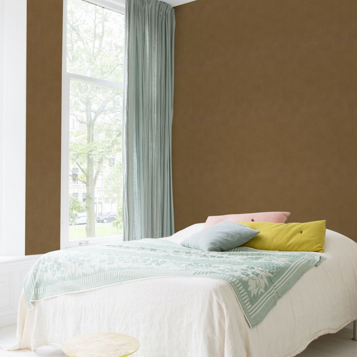 Rasch Vliestapete, Unitapete African Queen III goldbraun - WA410153