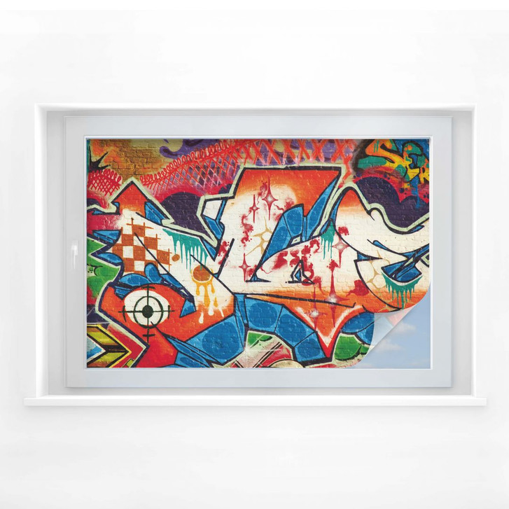 Sichtschutzfolie Graffiti - WA175073