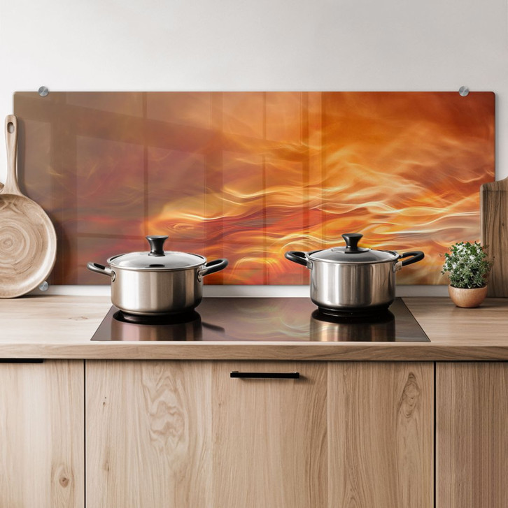 Spritzschutz Marthinussen - Burning Water - Panorama - WA178921