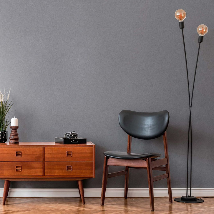 Unitapete Grau - Vliestapete Einfarbig - A.S. Création - WA396117