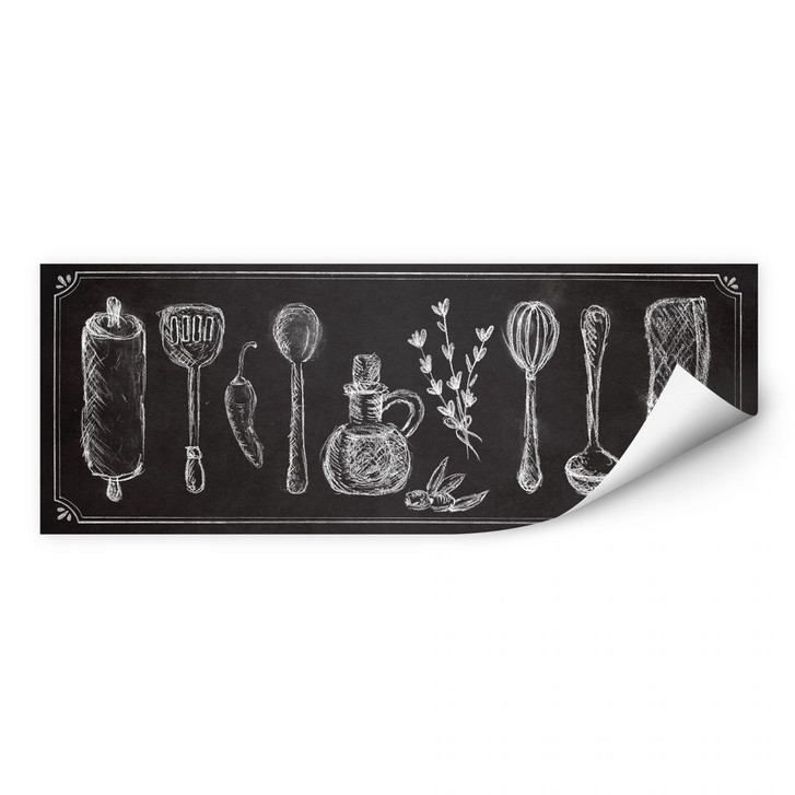 Wallprint Rustic Kitchen - Panorama - WA188516