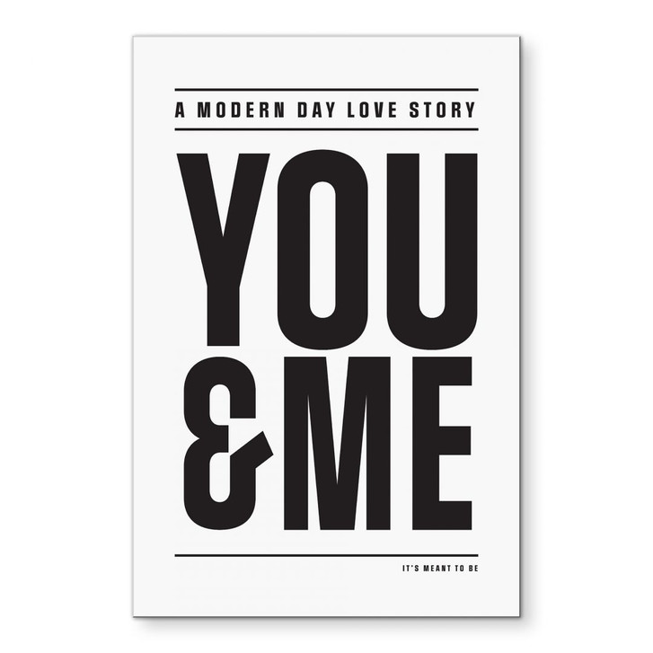 Wandbild You and me - Alu-Dibond - Kerr-Dineen - WA491406