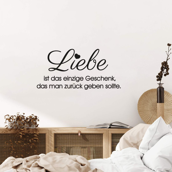 Wandtattoo Liebe ist das einzige… - WA293906