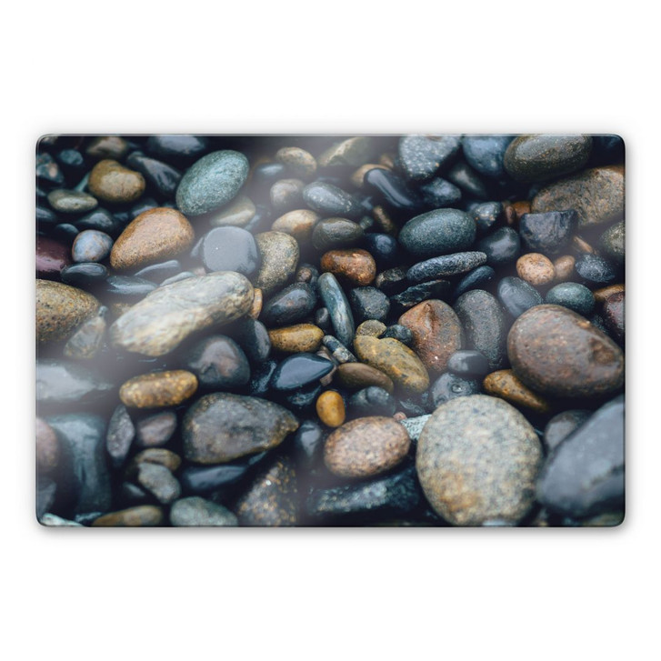 Glasbild - Steinstrand 02 - WA231791