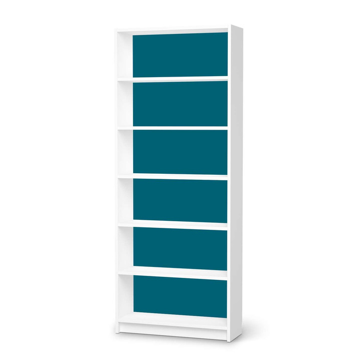 Klebefolie IKEA Billy Regal 6 Fächer - Türkisgrün Dark - CR111068