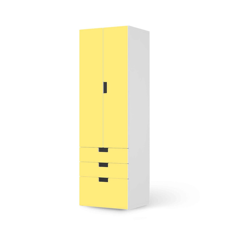 Klebefolie IKEA Stuva / Malad - 3 Schubladen und 2 grosse Türen - Gelb Light - CR111823