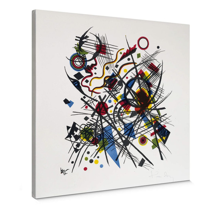 Leinwand - Kandinsky - Lithographie fuer die Bauhasmappe - WA356435