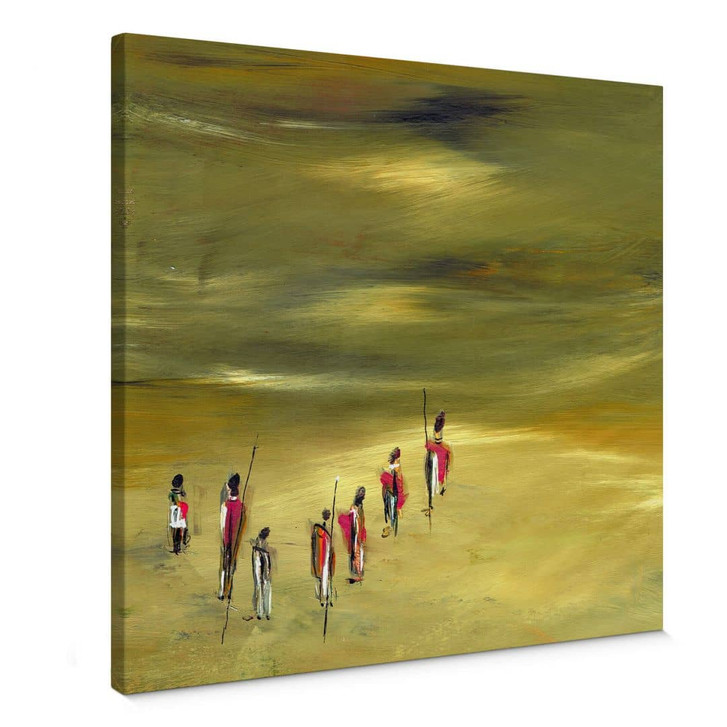 Leinwandbild Niksic - Die Wanderer - WA371425