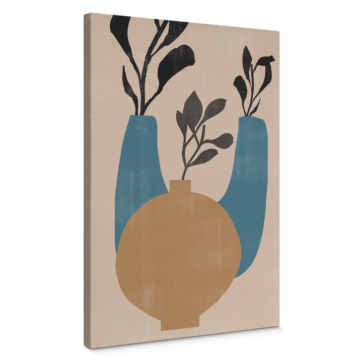 Leinwandbild The Miuus Studio - Drei Vasen - WA375937