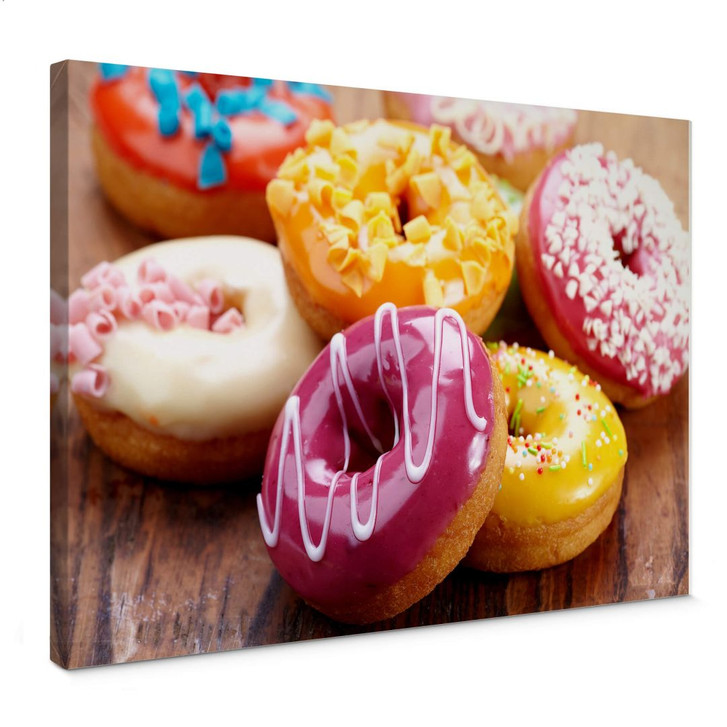 Leinwandbild Zuckersüsse Donuts - WA377593