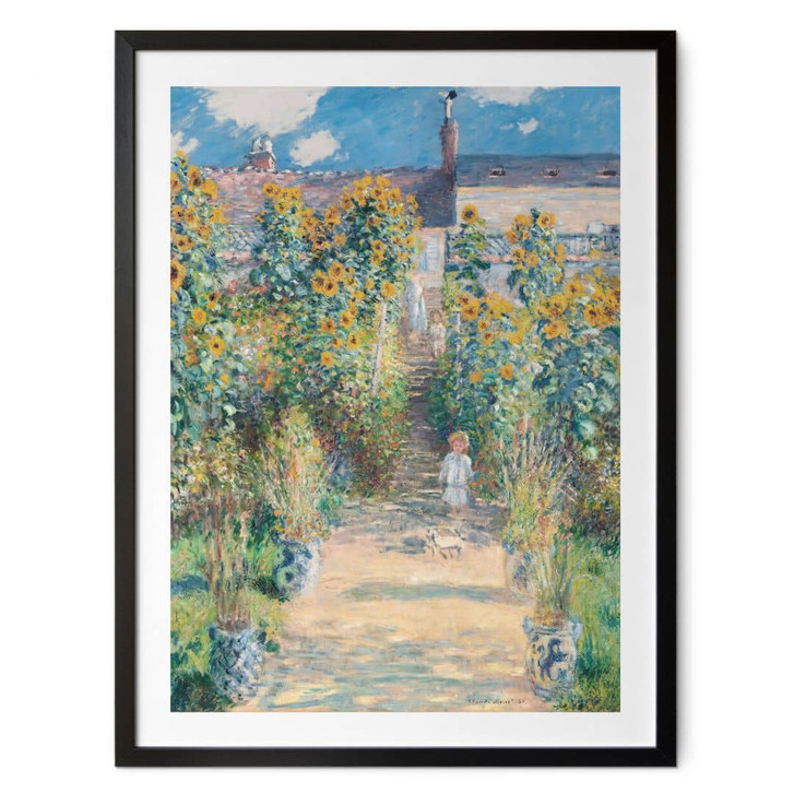 Poster Monet - Der Garten Monets in Vétheuil - WA448190