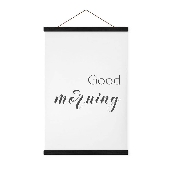 Stoffbild Spruch Good morning - WA429543