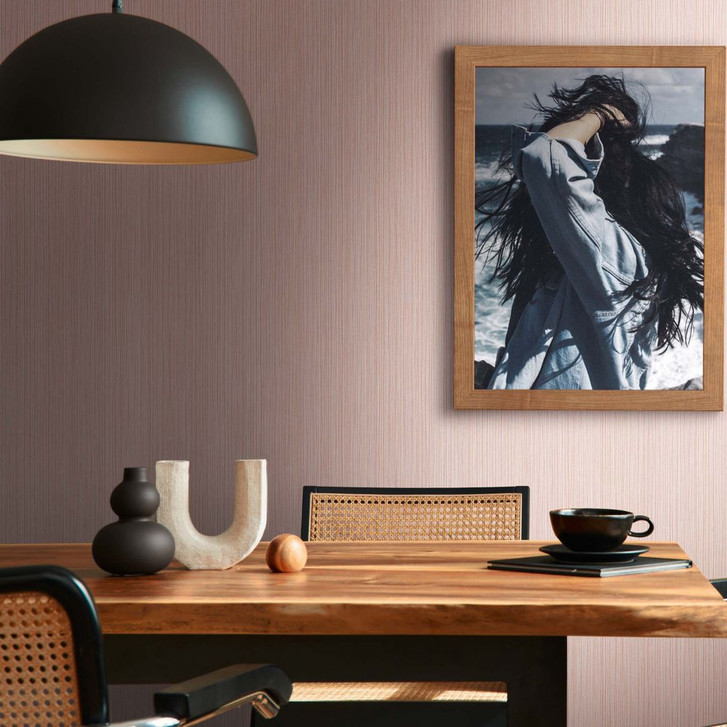 Tapete Rosa Uni einfarbig Vliestapete Mädchen Hellrosa Modern - WA382338