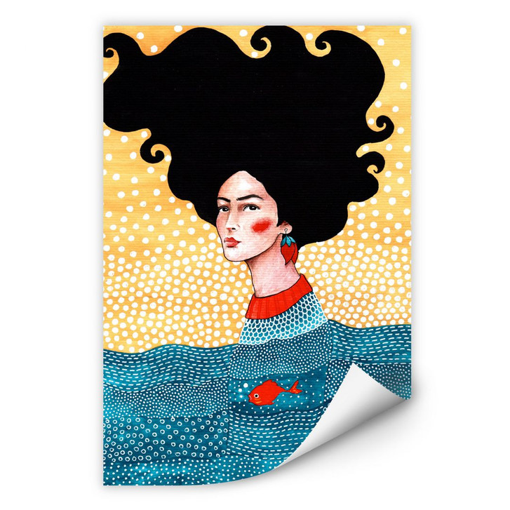 Wallprint Hülya - Drüber und Drunter - WA241905