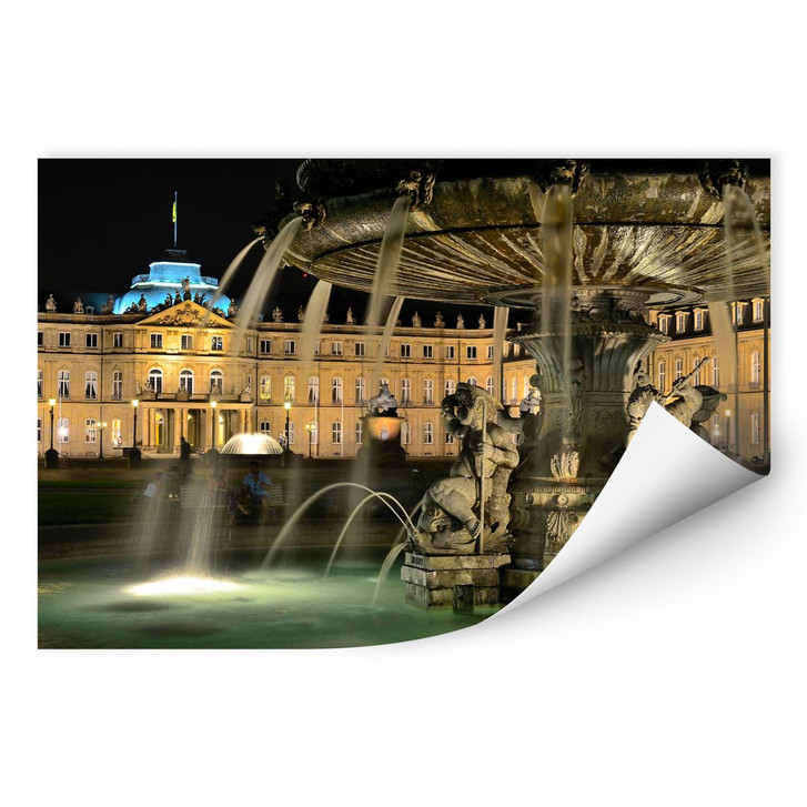 Wallprint Stuttgarter Schlossbrunnen - WA189522