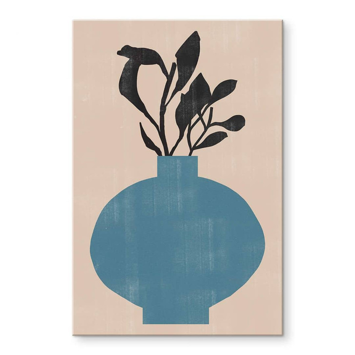 Acrylglasbild The Miuus Studio - Blaue Kugelvase - WA344623